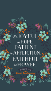 Patient in Affliction